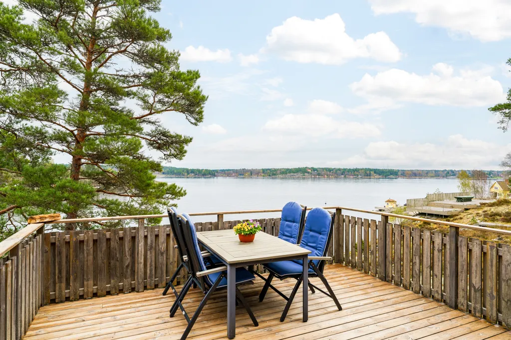 Terrasse - Generations Home with Water View on Risholmen