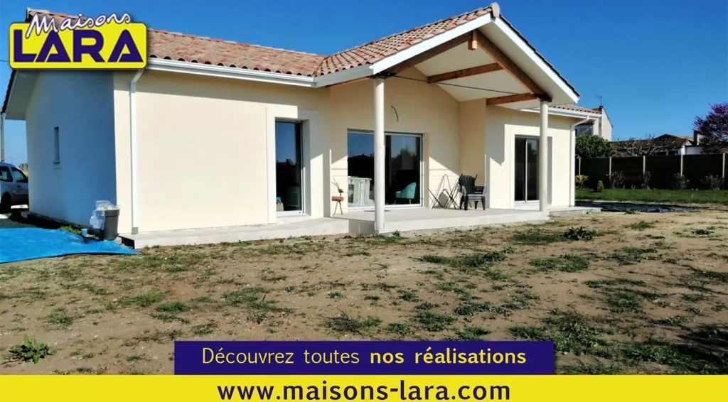 Exterior - New Build House with Custom Plan in La Jarrie