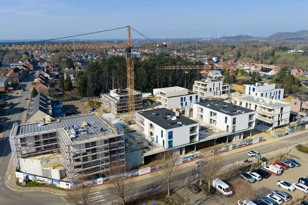 Õhuvaade - Luxury Apartment with Terrace in Koersel