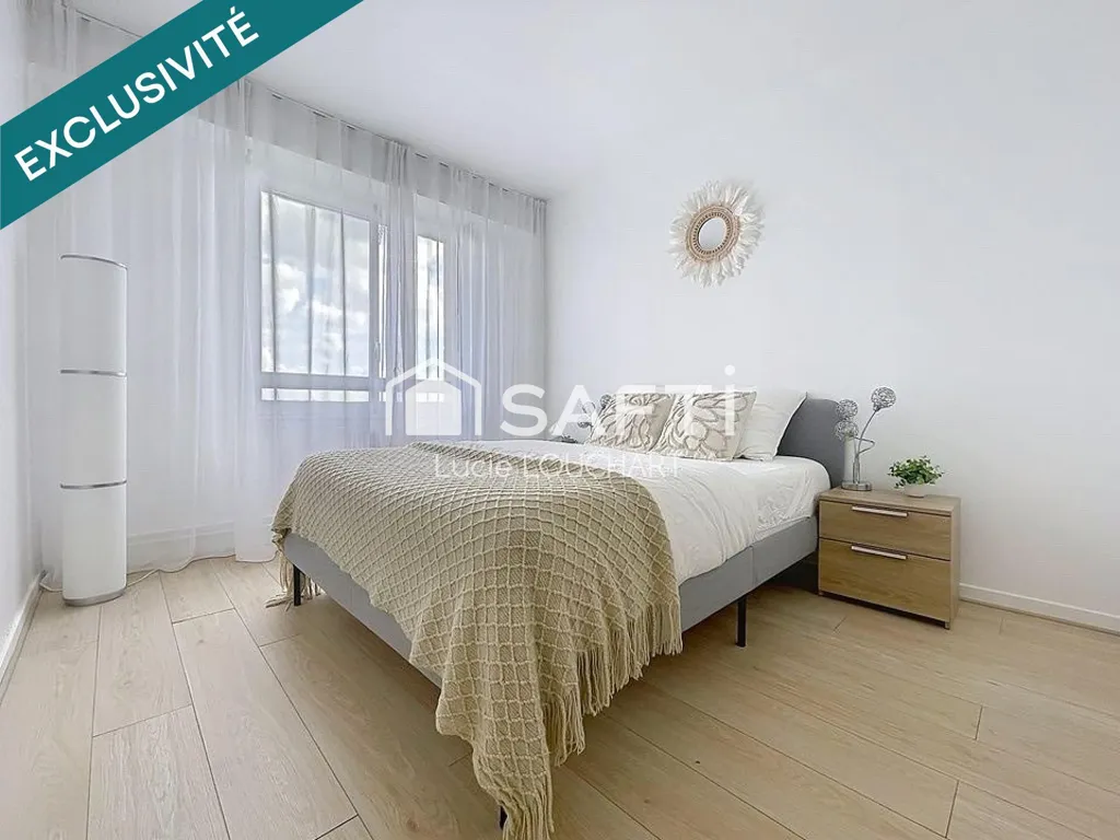 Chambres - Appartement 3 Pièces avec Balcon en Centre-Ville à L'Hay-les-Roses