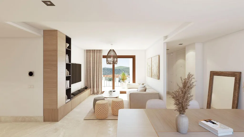 Söögituba - 2-Bedroom Apartment with Rooftop Pool in Benahavís