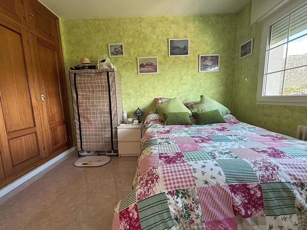 Bedrooms - Chalet with Pool and Terrace in El Boalo