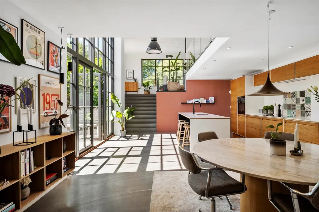 Sala da pranzo - Fifties Villa with Garden in Hillerød