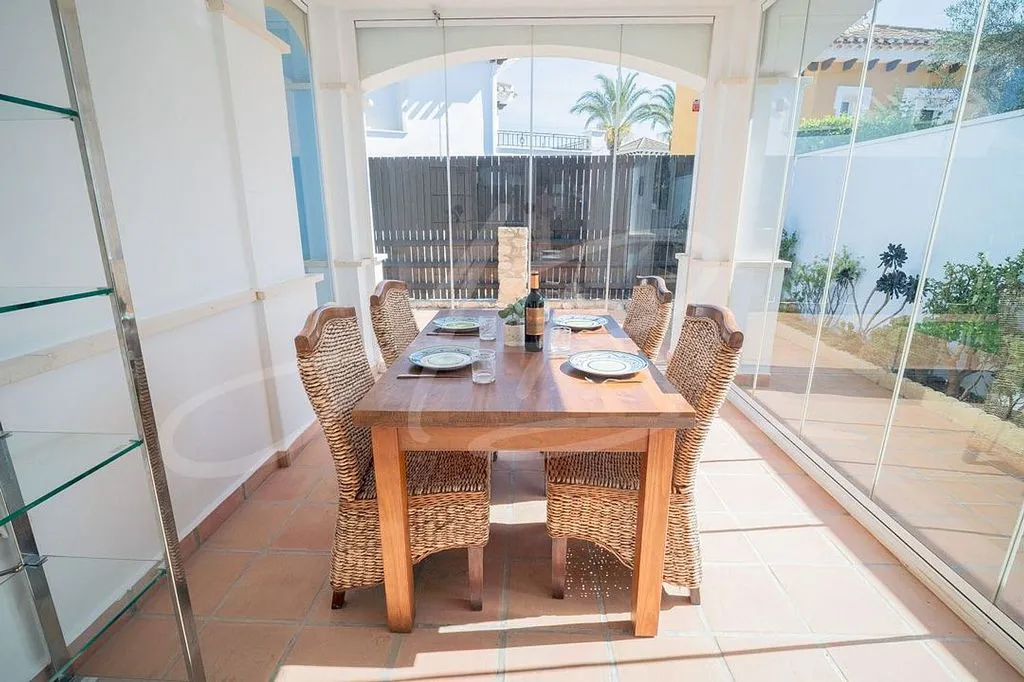 Dining Room - Chalet with Garden and Terrace in Mar Menor Golf