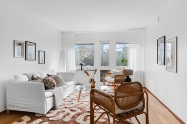 Séjour - Appartement 3 pièces à Västra Frölunda