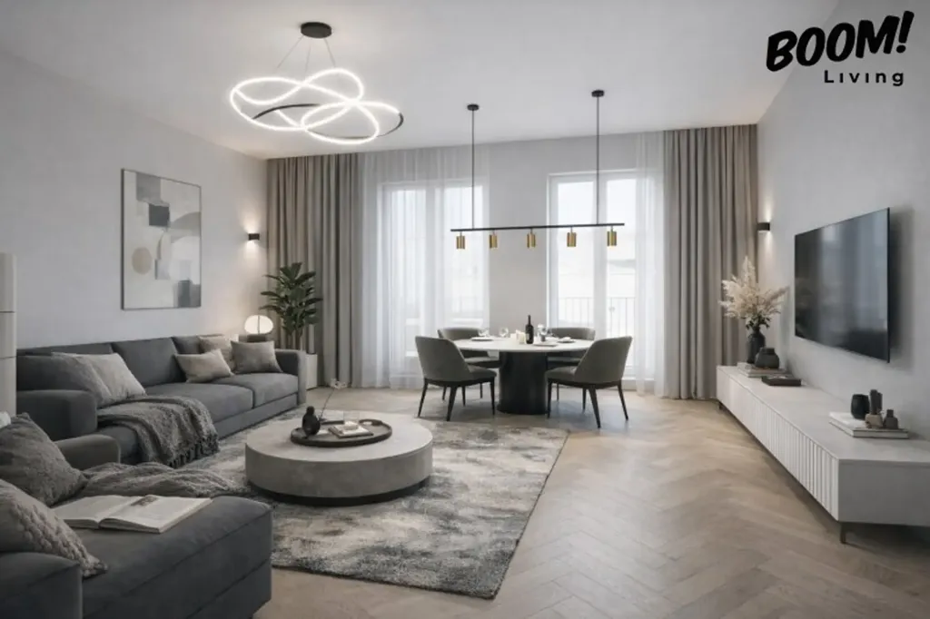 Elutuba - Modern 2-Bedroom Apartment with Balcony in Floridsdorf