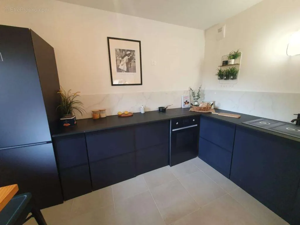 Cocina - Apartment with Paris View in Vitry-sur-Seine