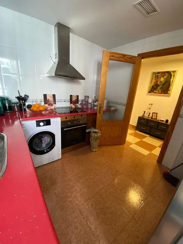Köök - Apartment with Balcony and Garage in Mérida