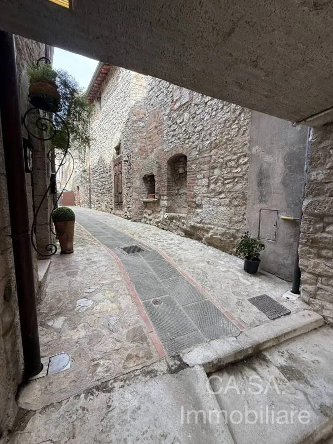 Giardino - Rustic Apartment with Terrace in Monte Castello di Vibio