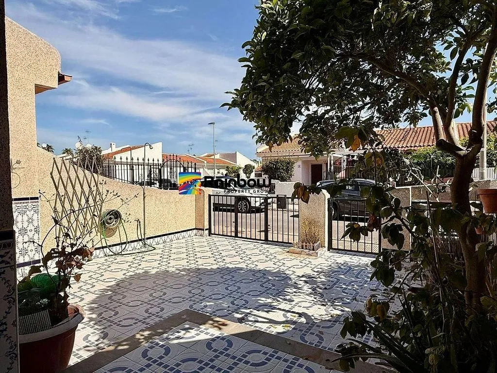 Terrace - Terraced Bungalow in Los Alcázares