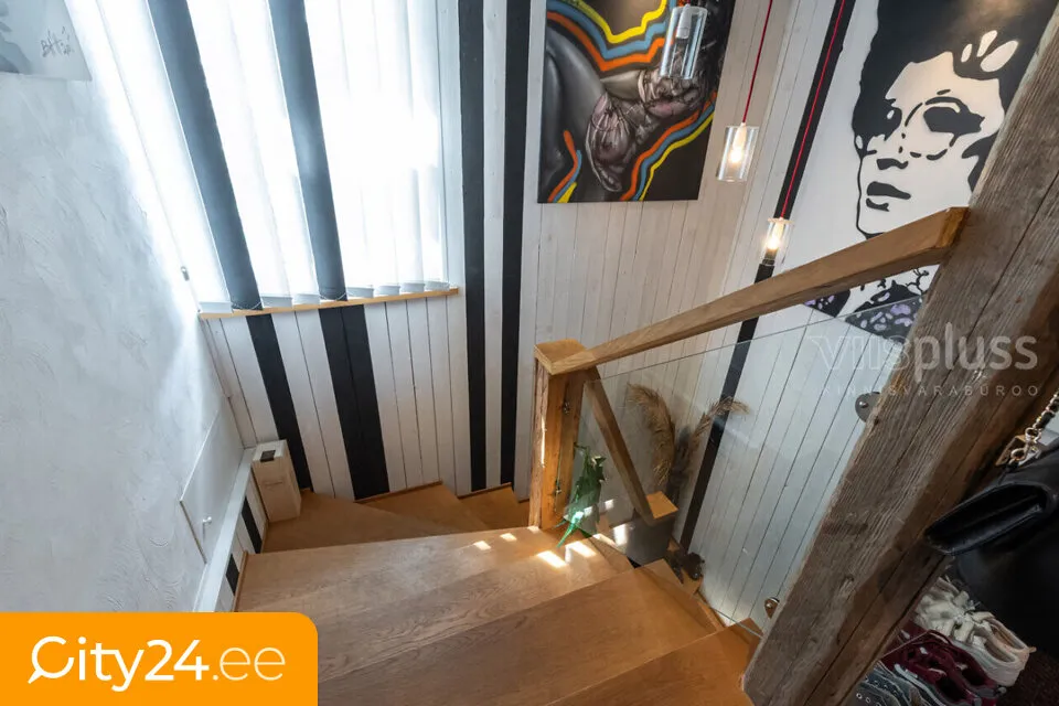 Pièces - Attic Flat with Terrace in Tartu Centre