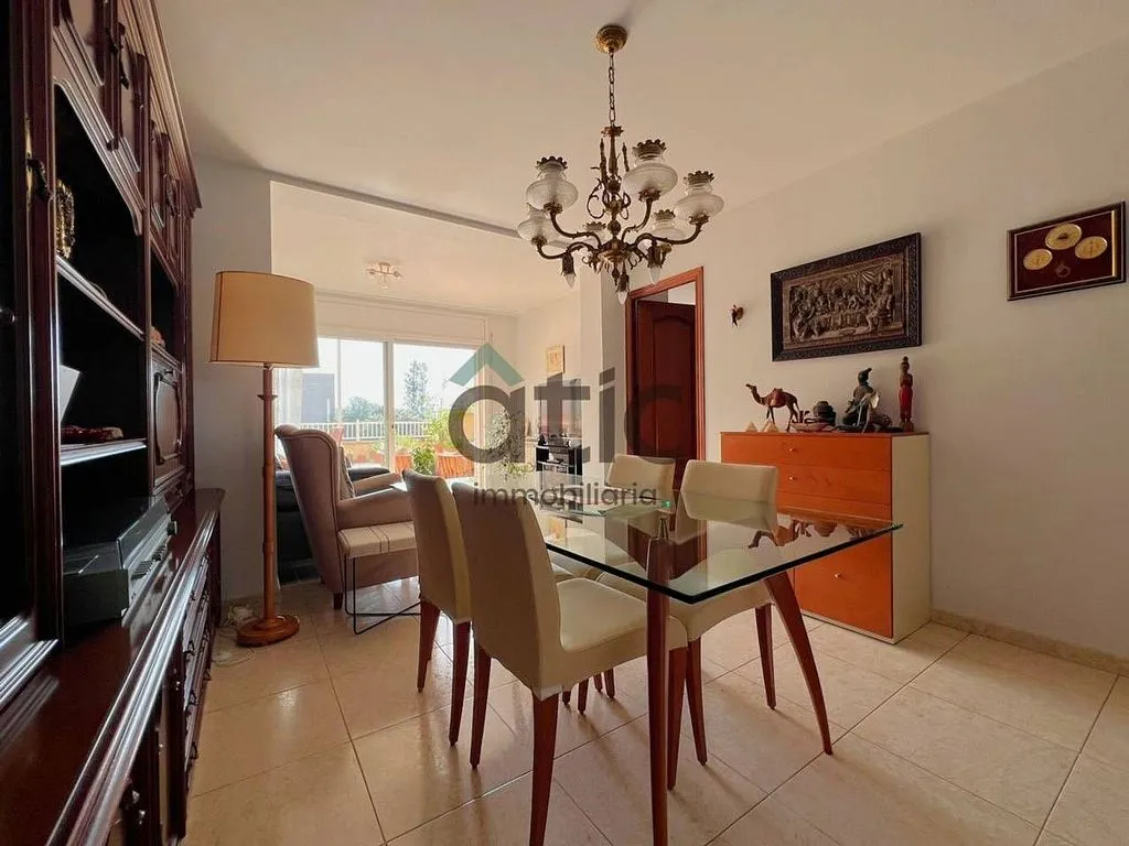 Dining Room - Ground Floor Flat with Terrace in Manresa