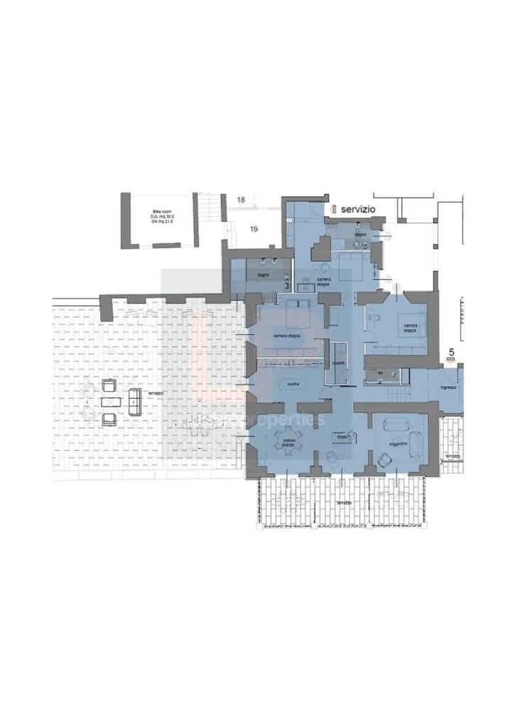 Plan - Luxury Flat with Lake View in Arizzano