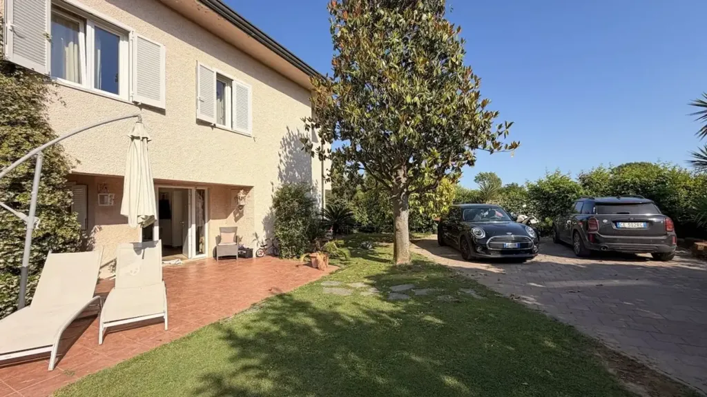 Terrace - Detached Villa with Dual Apartments in Massarosa