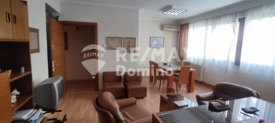 Living Room - Office with Open View in Thessaloniki Vardaris