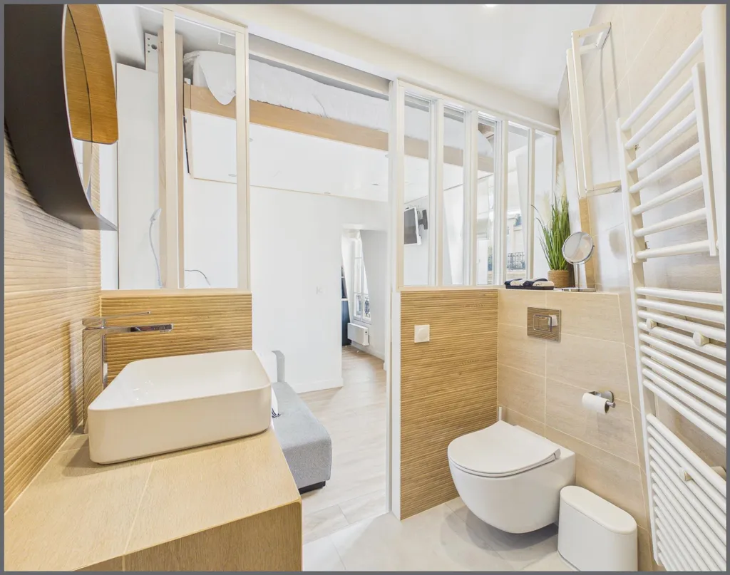 Bagni - Studio with Ascender in Paris 17th