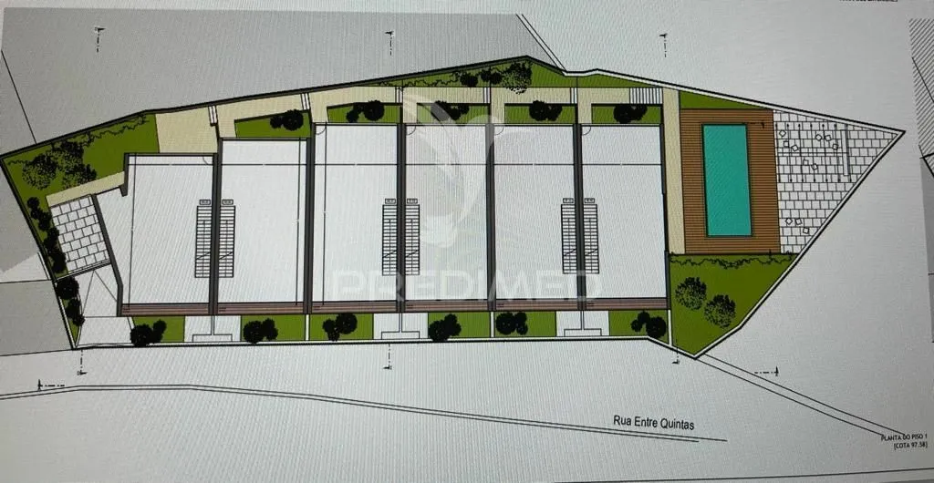 Plan - Approved Plot for 6 Villas with Pool in Candal, Gaia