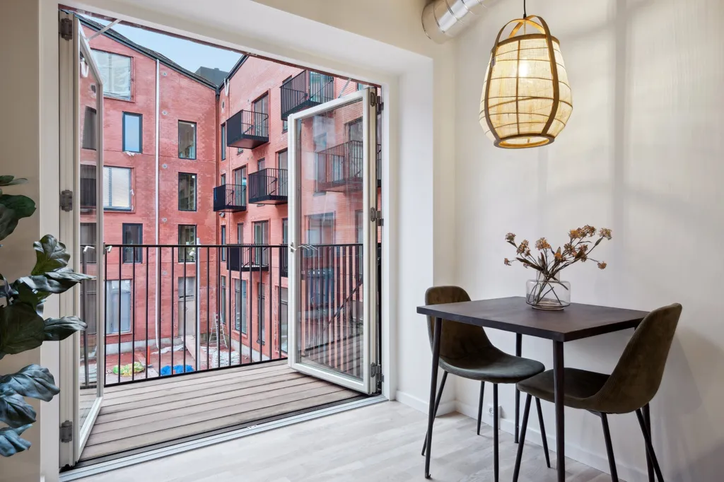 Balcon - 1-Bedroom Flat with Balcony in Copenhagen