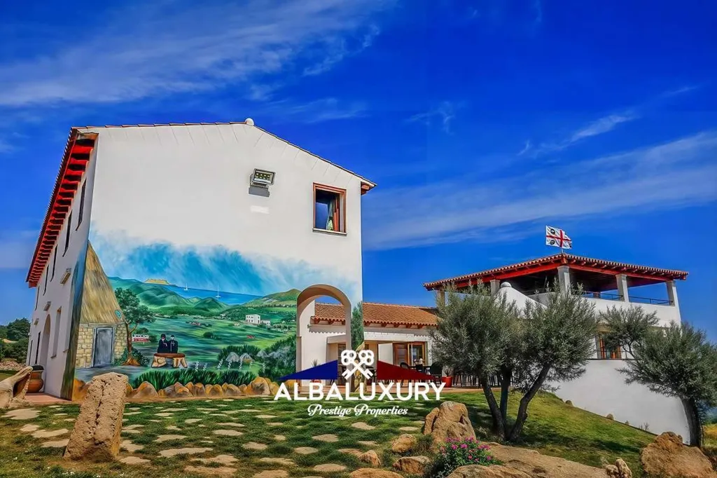 Extérieur - Sardinian Villa with Panoramic Views in Lodè