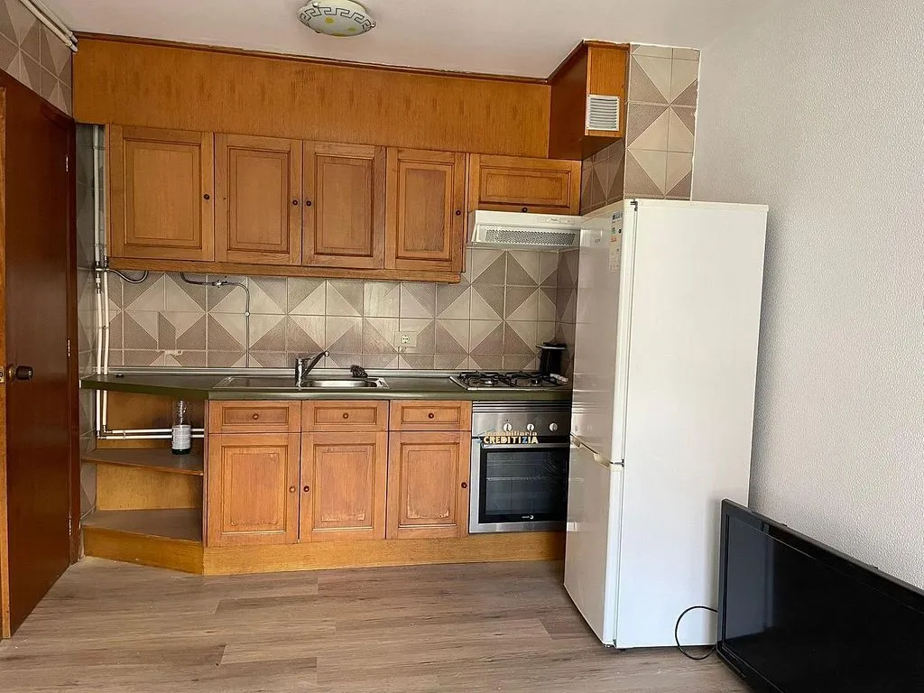 Cuisine - Apartment with Terrace in As Travesas - Balaídos