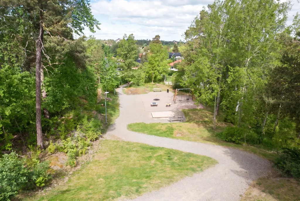 Vista aerea - Terraced House with Garden in Stuvsta
