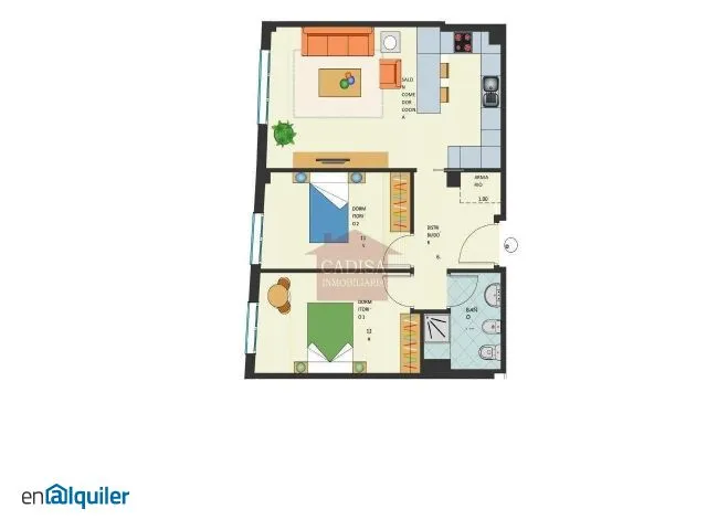 Plaan - New Flat with Pool in San Bernardo-Carmelitas