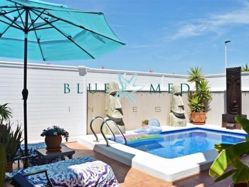 Piscina - Detached Villa with Sea View in Mazarrón