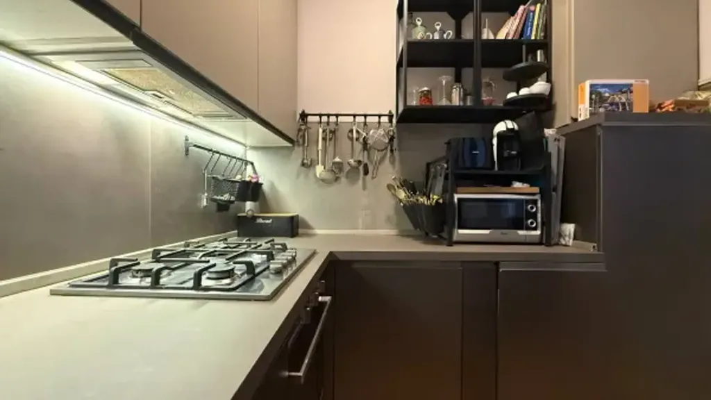 Köök - Rustic Apartment with Historic Charm in Florence