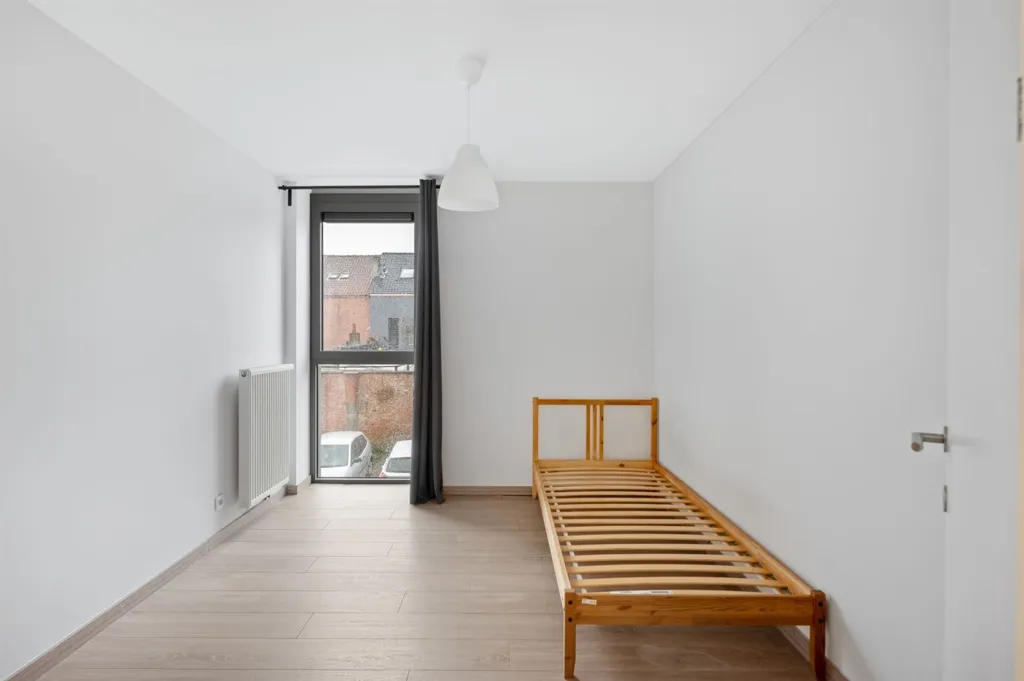 Bedrooms - Energy-Efficient Apartment with Terrace in Sint-Niklaas