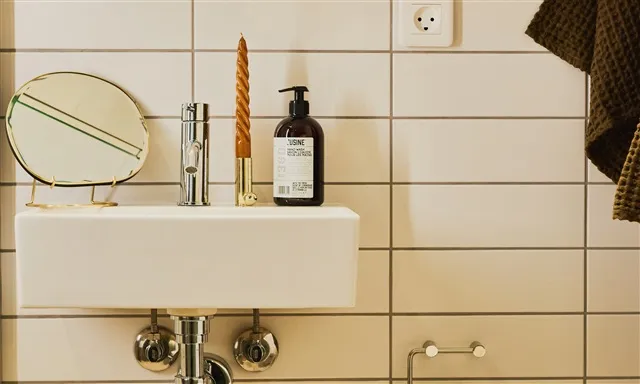 Bathrooms - Unique Two-Room Apartment with Balconies in Aarhus