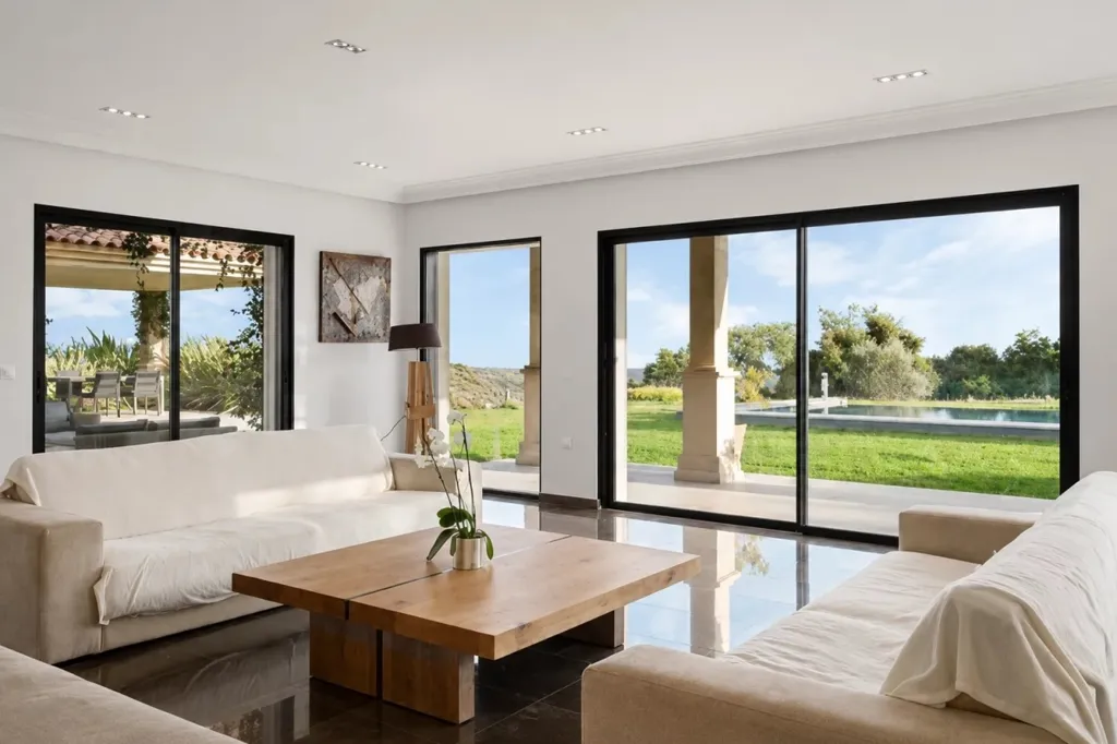 Séjour - Villa avec Vue Panoramique à Roquefort-les-Pins