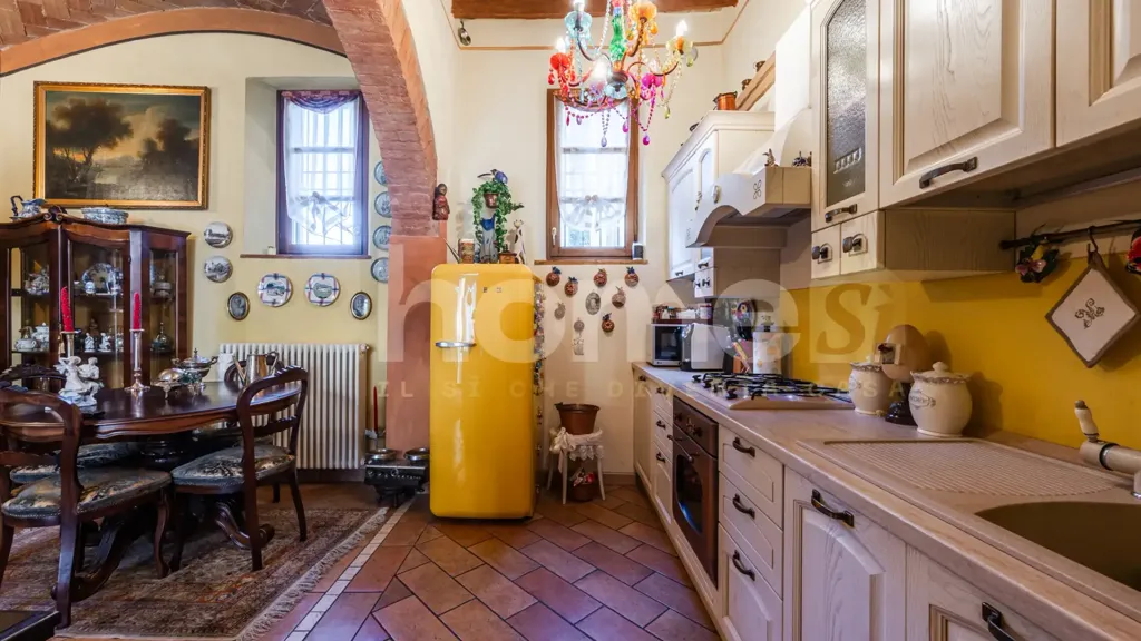 Köök - Rustic Terraced House with Historical Charm in San Polo D'Enza
