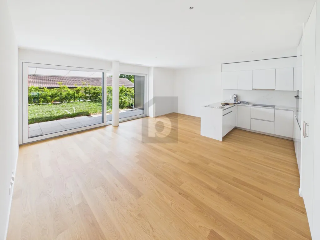 Elutuba - 3.5-Bed Apartment with Lake View in Rolle