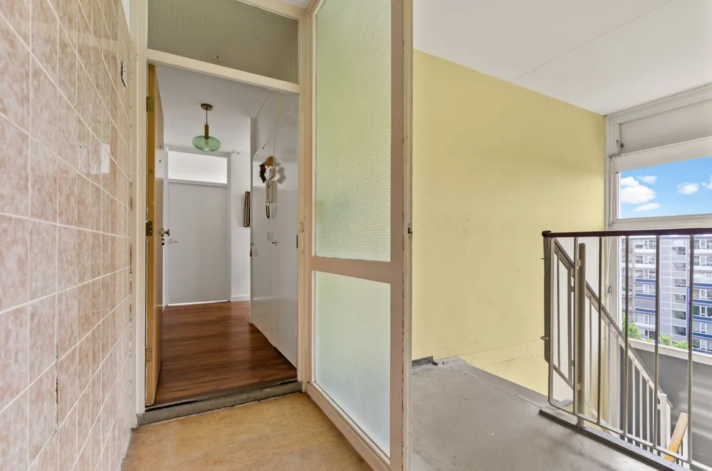 Balcon - Apartment with City View on Dommeringdreef, Utrecht