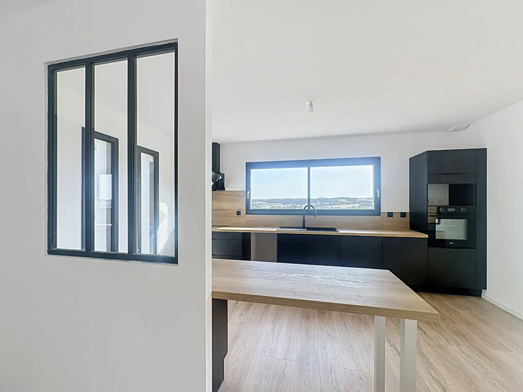 Köök - New Villa with Pyrenees View in Miramont d'Astarac