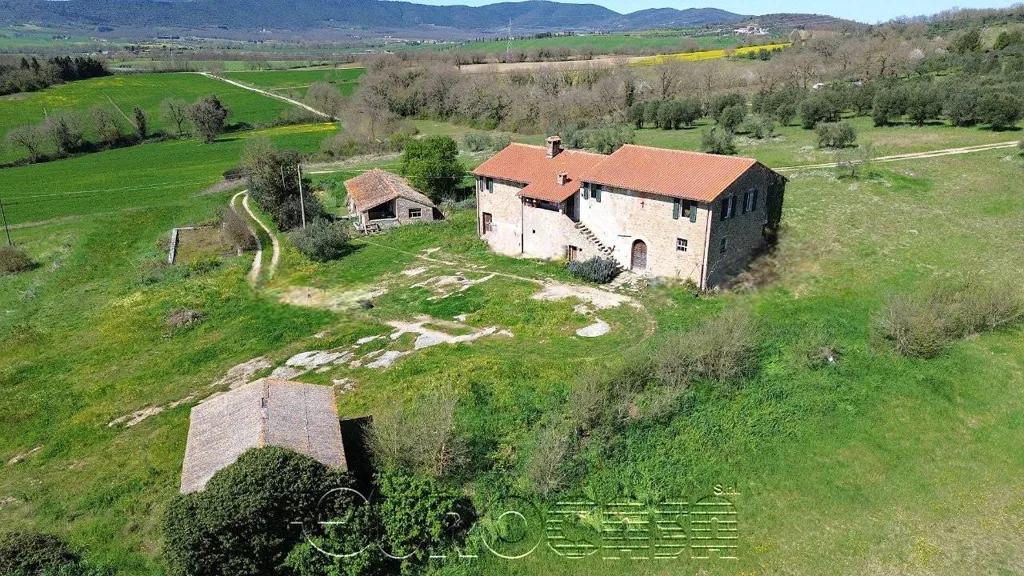 Õhuvaade - Rustic Casale with Olive Grove near Perugia