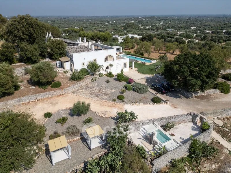 Vue aérienne - Rustic Masseria with Pool in Ostuni