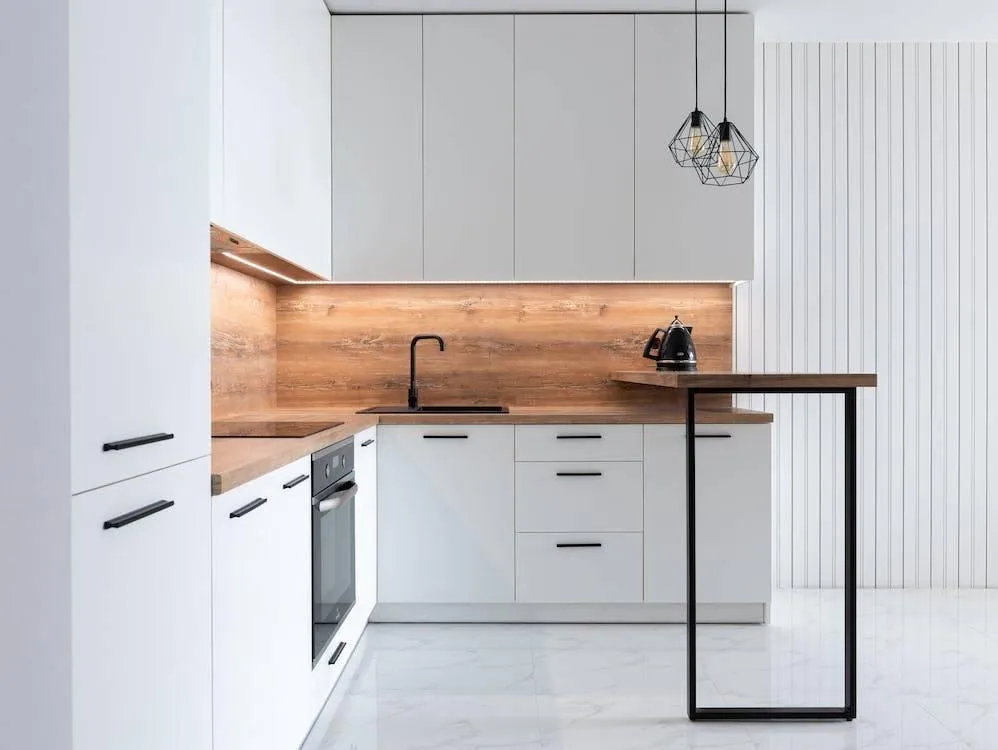 Kitchen - Modern Villa with Garden in Poggio Imperiale, Florence