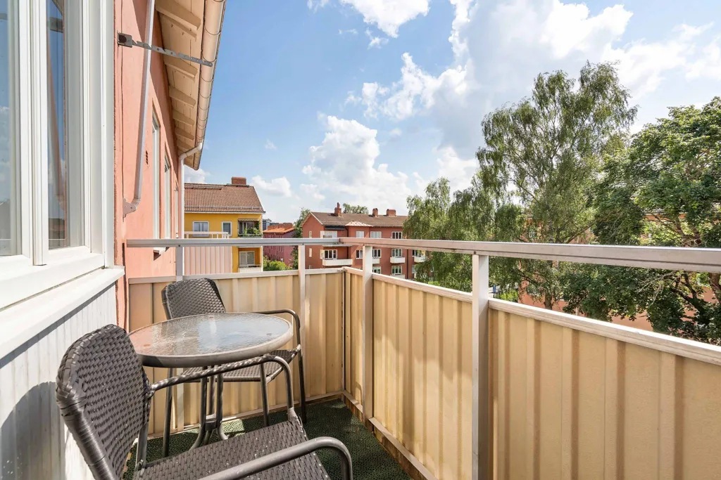 Balcone - 40s Flat with Balcony in Uppsala