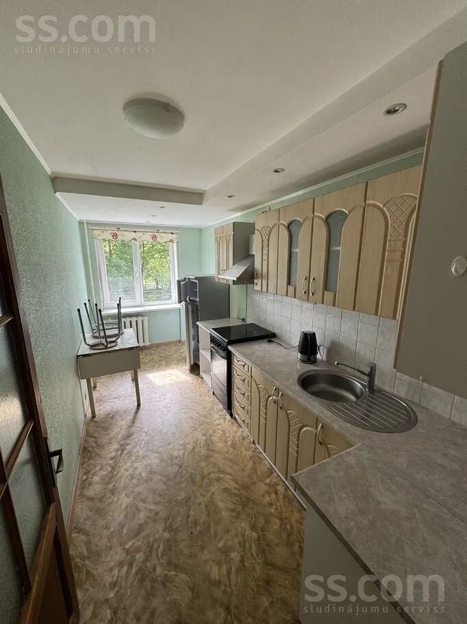 Köök - Apartment with Parking in Jugla, Riga