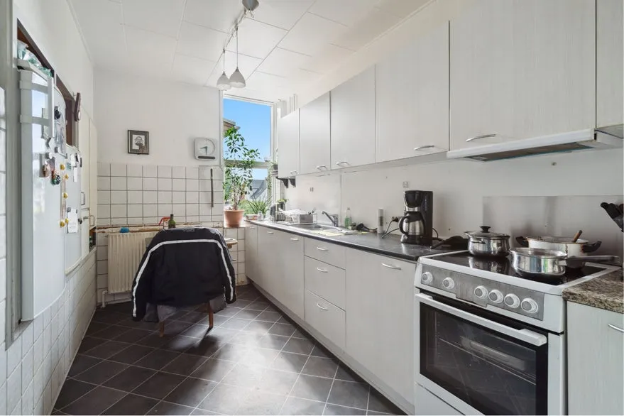 Köök - Rental Property with Terrace in Gråsten