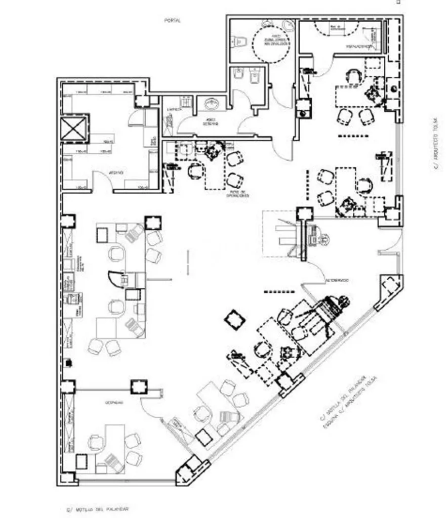 Floor Plan - Commercial Space with Street Frontage in Valencia