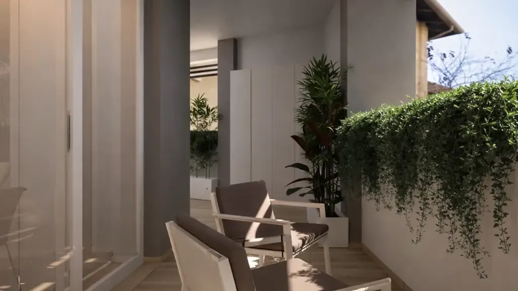 Terrasse - Modern Apartment with Terrace in Pordenone