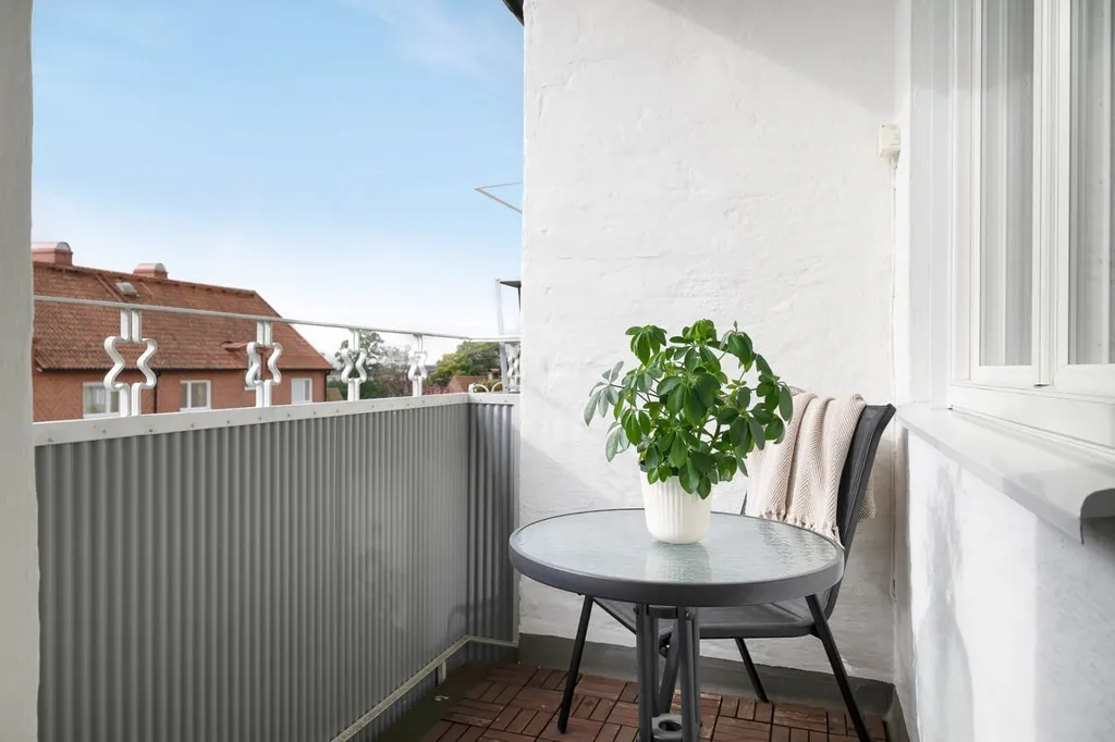 Rõdu - Apartment with Balcony View in Lund