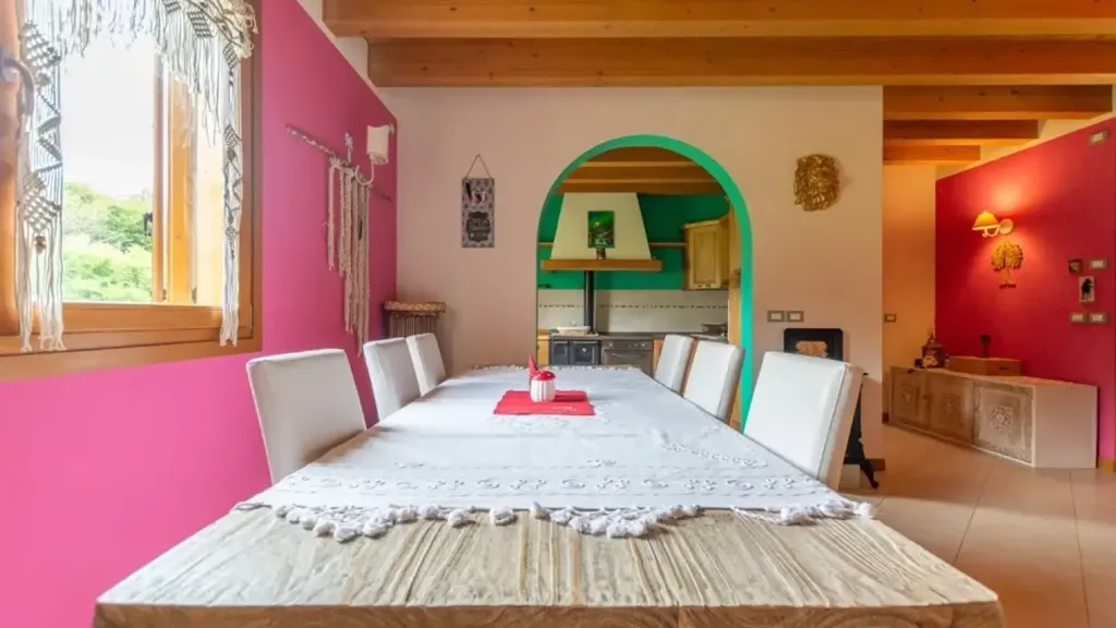 Sala da pranzo - Contemporary Villa with Panoramic Terrace in Feltre