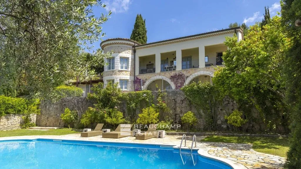 Piscine - Villa Luxueuse avec Piscine à Grasse