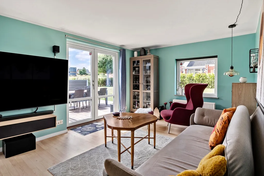 Soggiorno - Co-op Flat with Garden in Rønnede