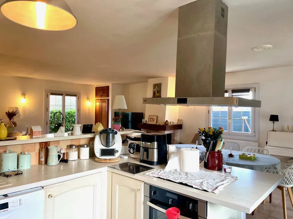 Köök - Luxury House with Pool in Saint-Jeannet