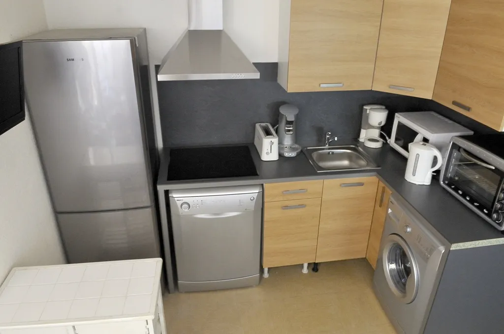 Cuisine - Appartement T2 avec Balcon à l'Est, Les Senillades