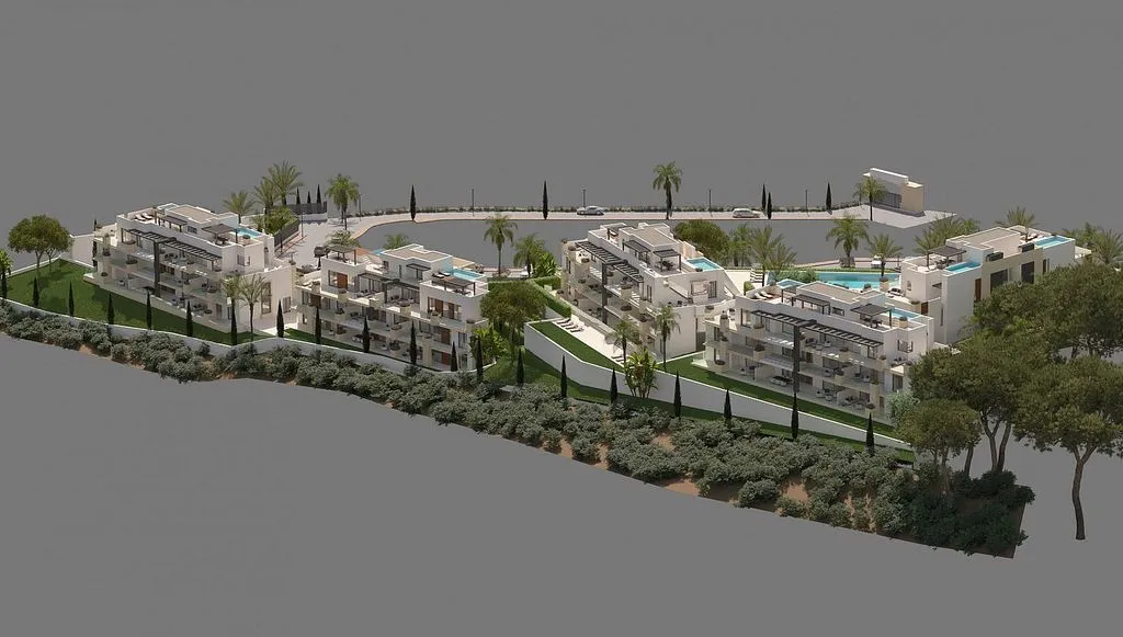 Apartment with Pool in Marbella's Golden Mile